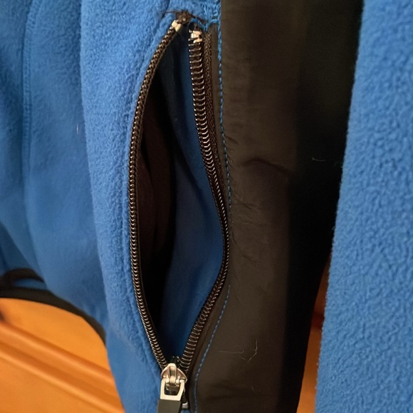 Classic Old Navy men’s fleece/nylon full front zip jacket, size Large - Picture 7 of 13